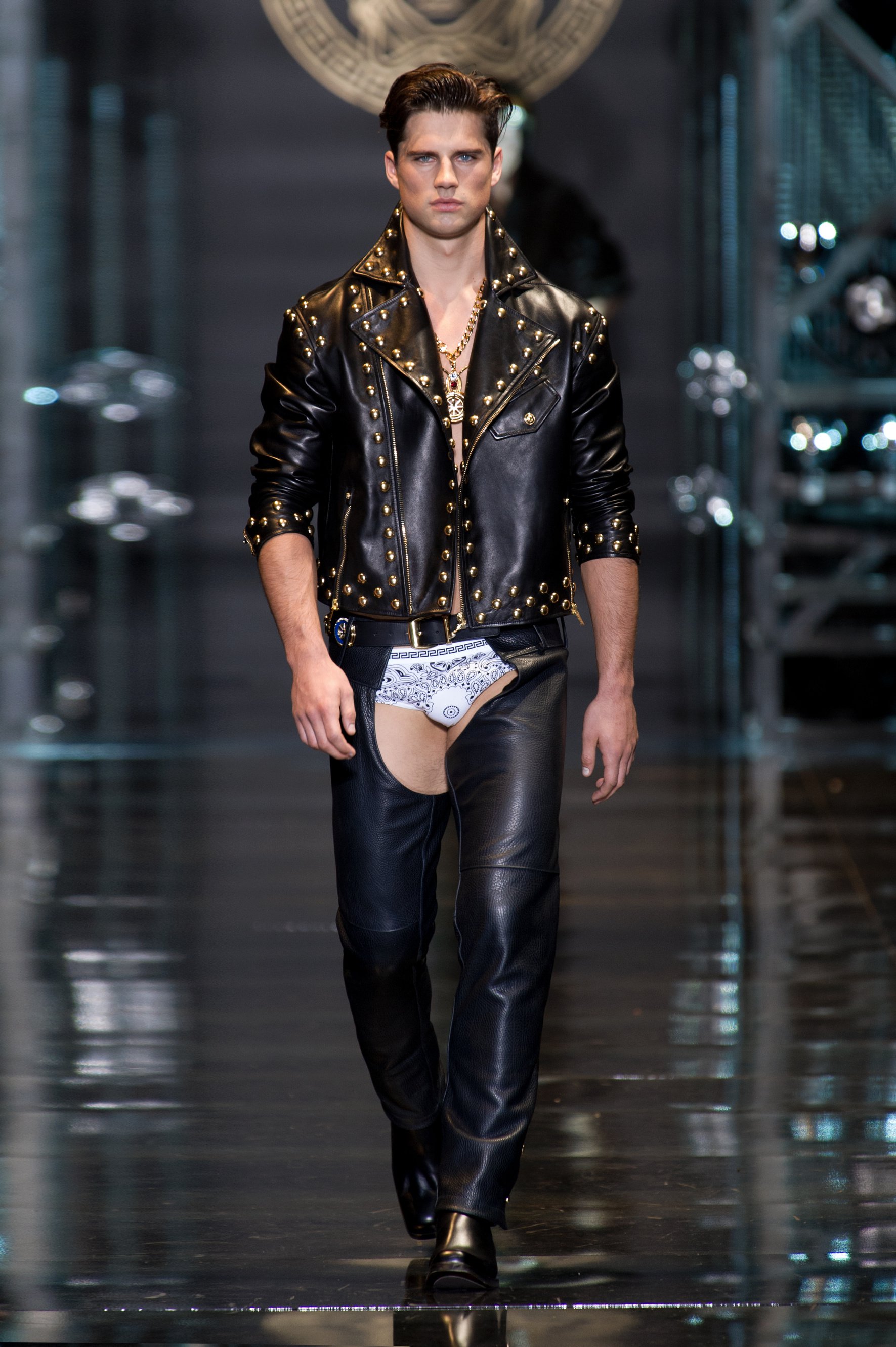 Hot debate: Versace Chaps! - Attitude