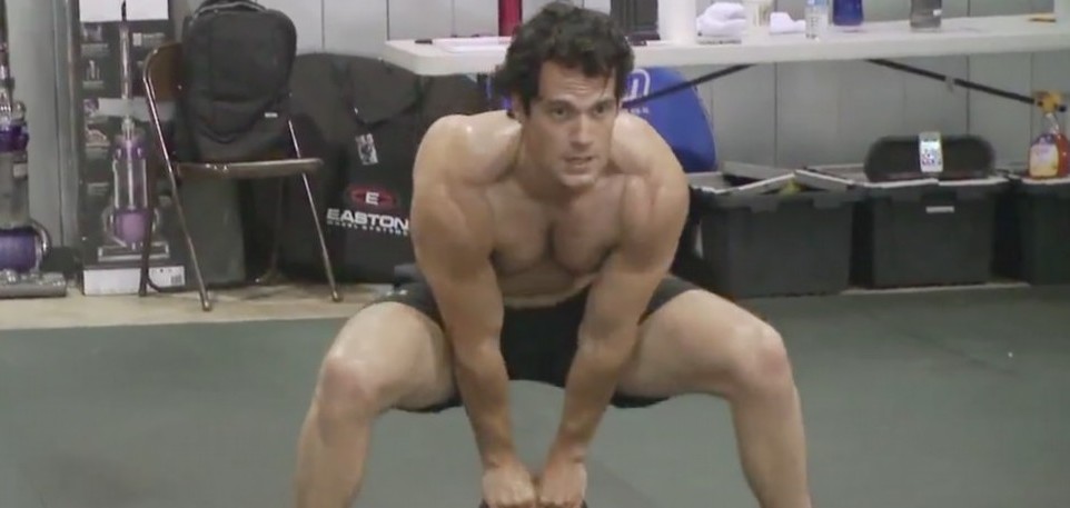 henry cavill shirtless man of steel soldier