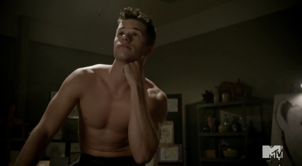 max carver shirtless teen wolf