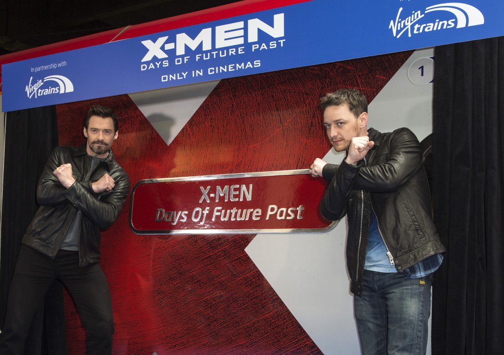 VIRGIN TRAINS UNVEIL X-MEN DAYS OF FUTURE PAST TRAIN WITH HUGH J