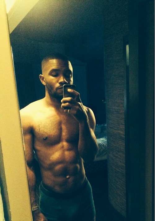 Frank Ocean shirtless