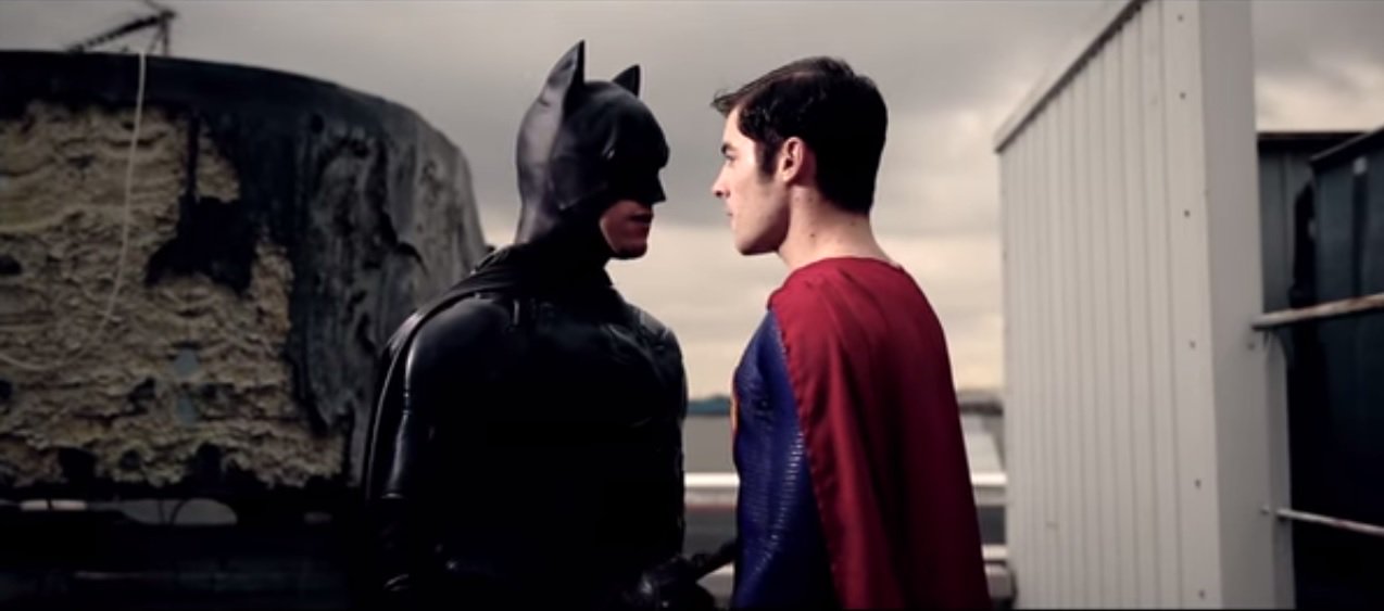 Watch Batman and Superman go gay in parody video - Attitude