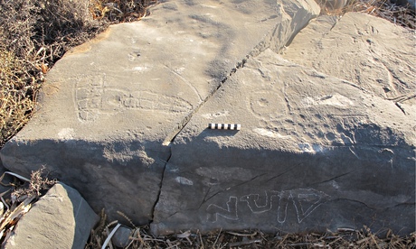 Erotic graffiti on Aegean island of Astypalaia