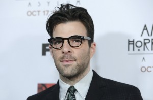 Zachary Quinto attends a premiere screening of "American Horror Story: Asylum" in Los Angeles