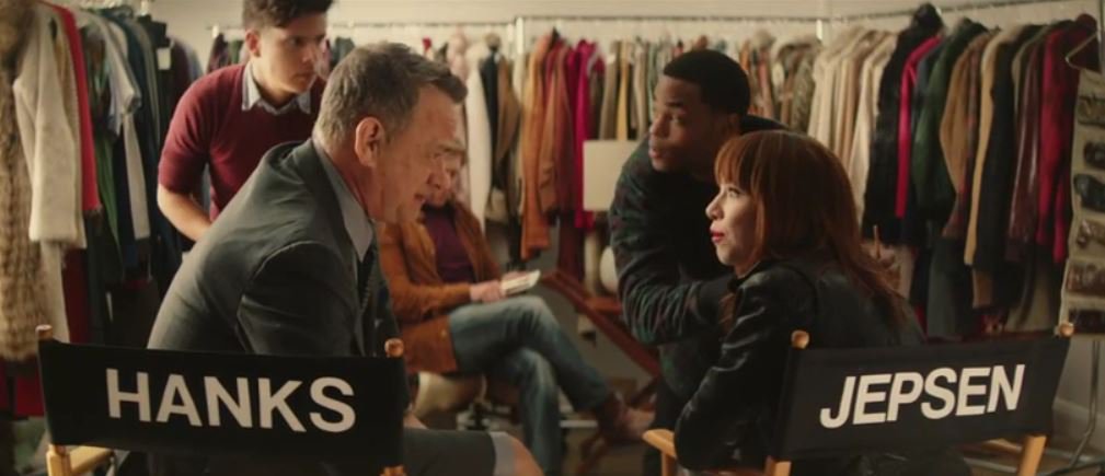 Carly Rae Jepsen and Tom Hanks