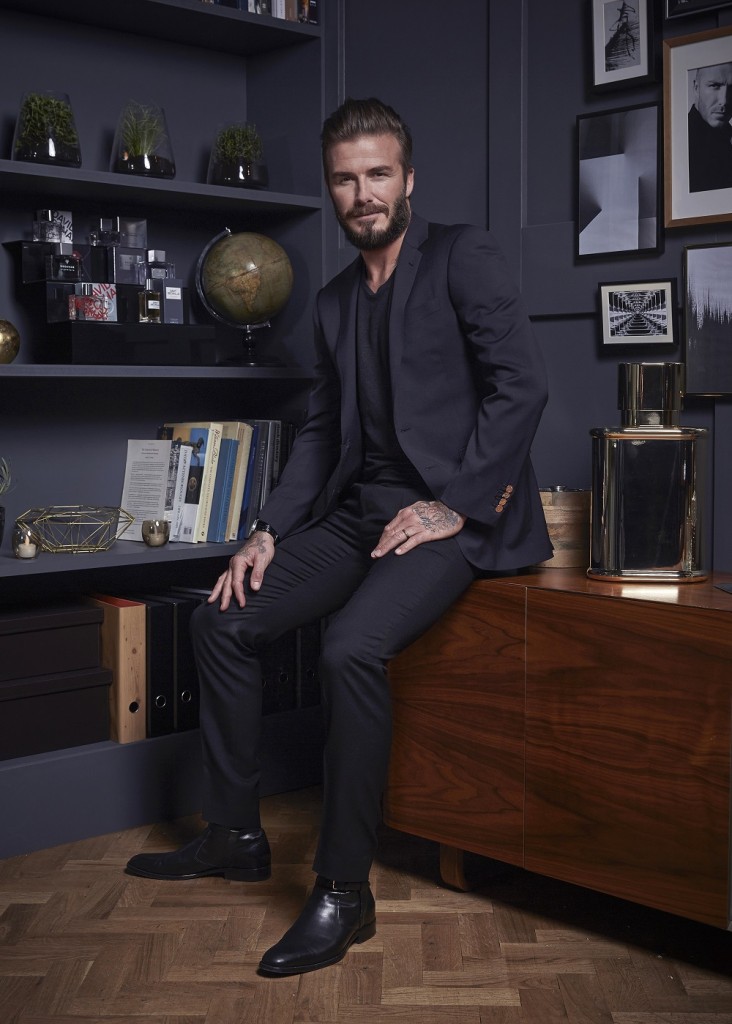 DAVID BECKHAM CELEBRATES 10th ANNIVERSARY OF INSTINCT FRAGRANCE