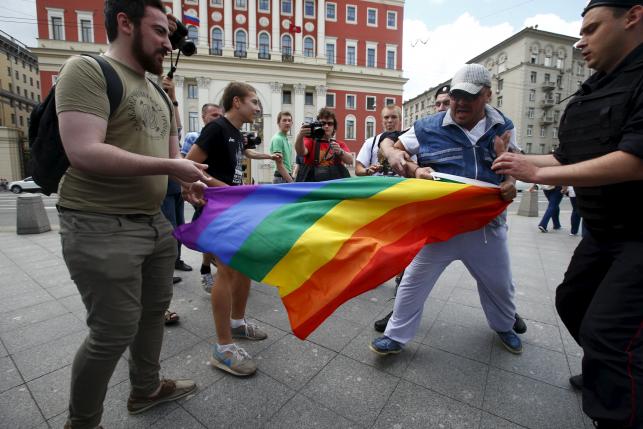 Arrests Made As Police Break Up Gay Rights Rally In Russia Attitude
