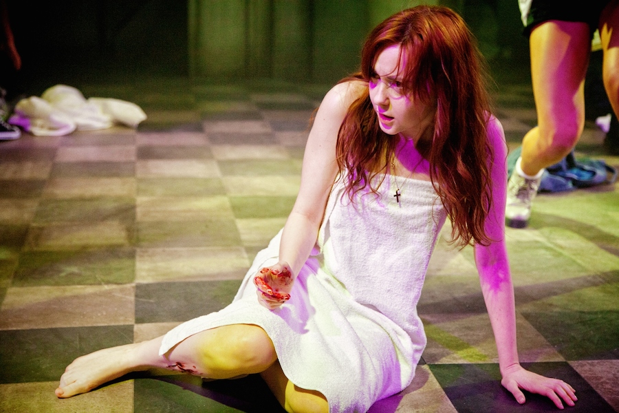 Evelyn Hoskins as Carrie in CARRIE - THE MUSICAL. Photo Credit Claire Bilyard