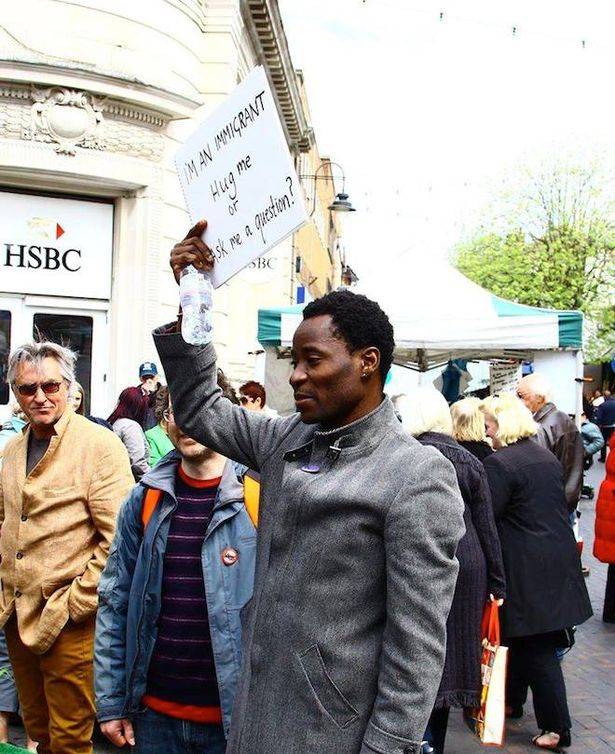 HIV positive immigrant convinces Ukip supporters NOT to vote for Nigel Farage LGBT/HIV activist Bisi Alimi decided to challenge perceptions of immigrants in South Thanet. Credit: Bisi Alimi