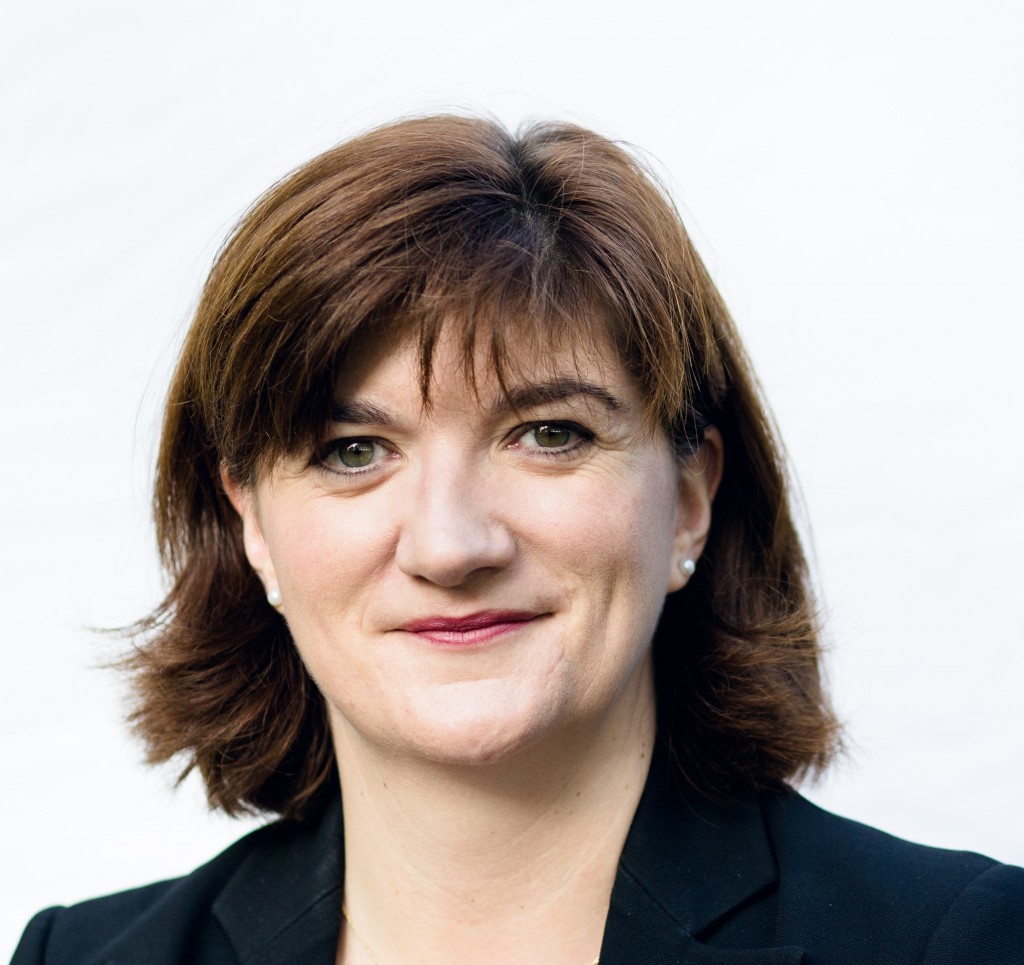 The Secretary of State for Education and Minister for Women and Equalities Nicky Morgan MP - photographed in Westminster October 2014