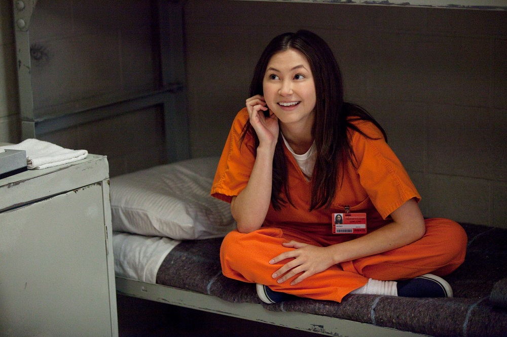 Kimiko Glenn in a scene from NetflixÕs ÒOrange is the New BlackÓ Season 2. Photo credit: Jessica Miglio for Netflix