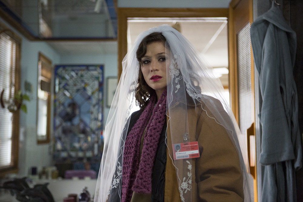 Yael Stone in a scene from NetflixÕs ÒOrange is the New BlackÓ Season 2. Photo credit: Jessica Miglio for Netflix