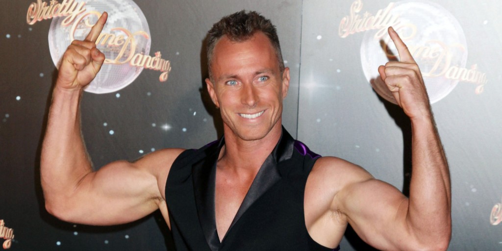 James Jordan attending the launch of Strictly Come Dancing 2012, at BBC TV Centre in west London.