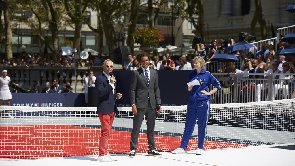 Tommy Hilfiger, Rafael Nadal and Jane Lynch