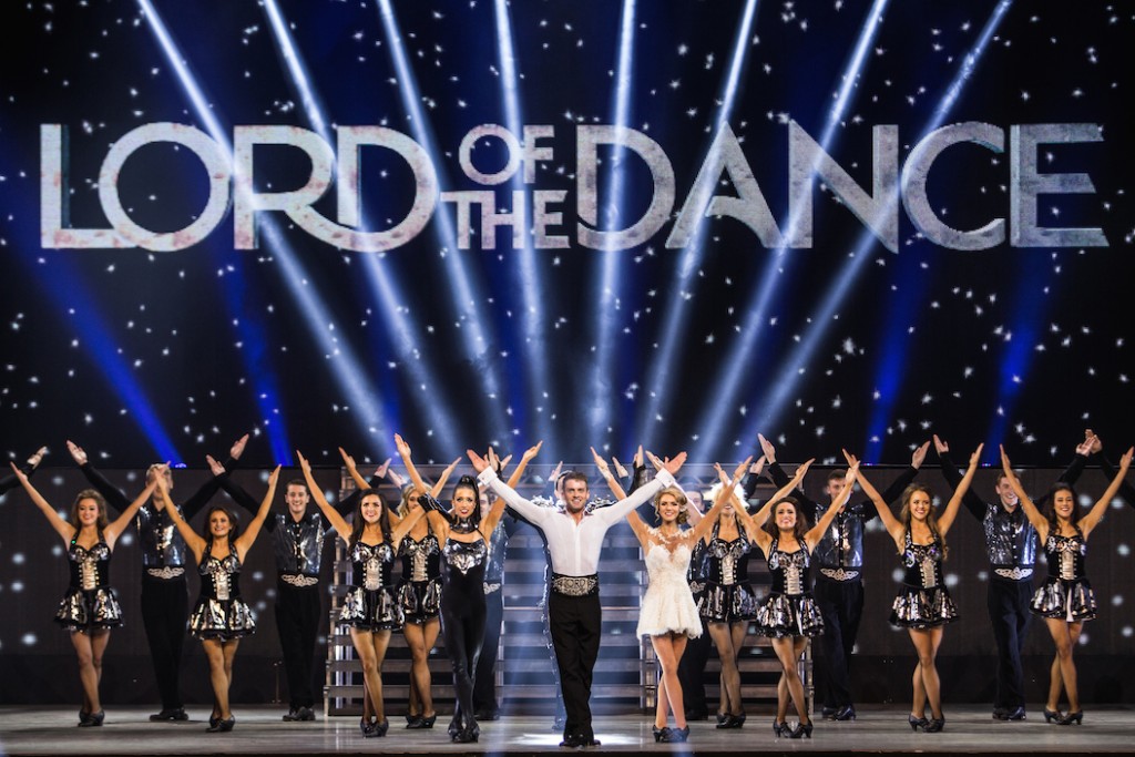 James Keegan (centre) as Lord of the Dance credit Marotiri by Brian Doherty