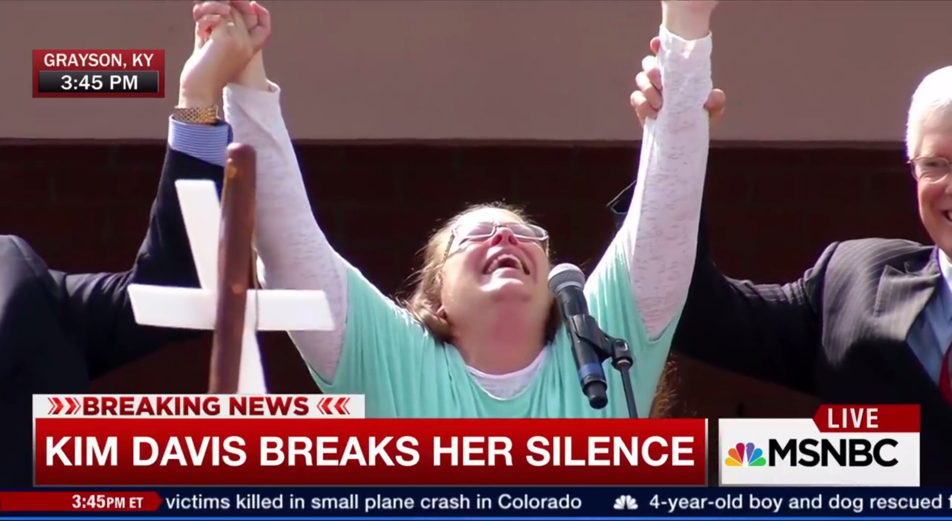 Survivor Denies Granting Kentucky County Clerk Kim Davis Rights to