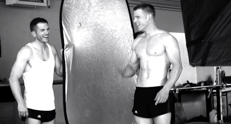 The men of Dieux du Stade tease 2017 charity calendar - WATCH