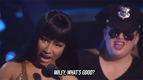 Nicki Minaj Explains Her Miley Cyrus Vmas Beef Attitude