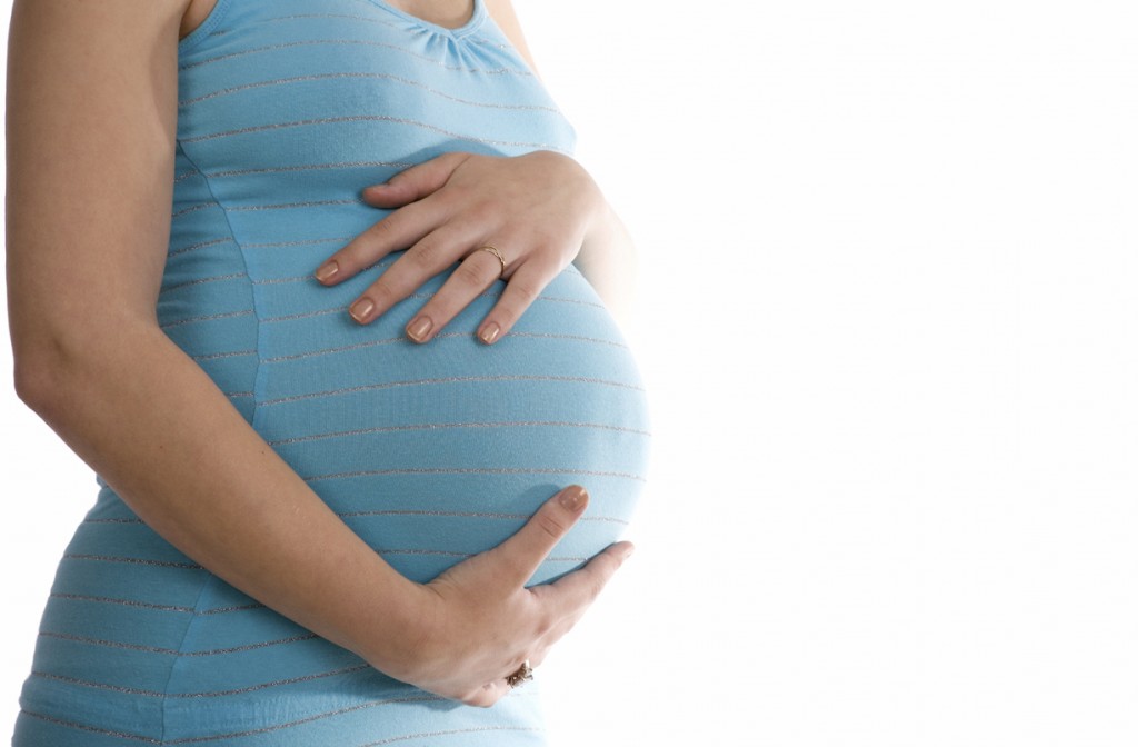 Pregnant belly