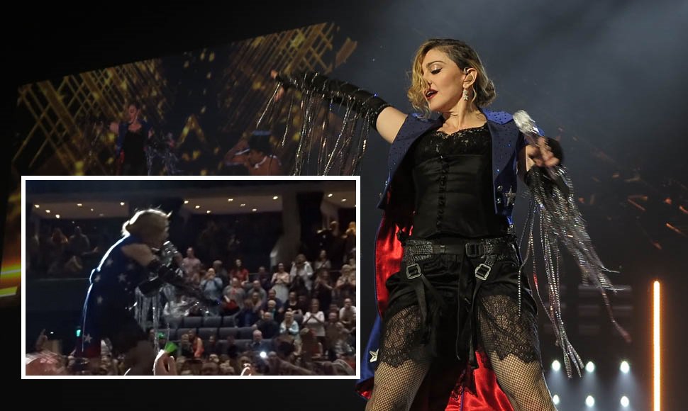 Madonna performing live on the first night of her 'Rebel Heart Tour' at the Bell Centre in Montreal Featuring: Madonna Where: Montreal, Canada When: 09 Sep 2015 Credit: WENN.com