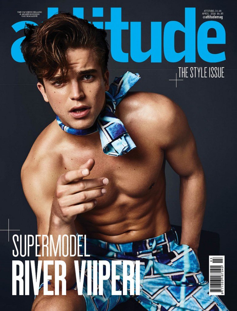 Supermodel River Viiperi is Attitude's exclusive limited edition cover ...