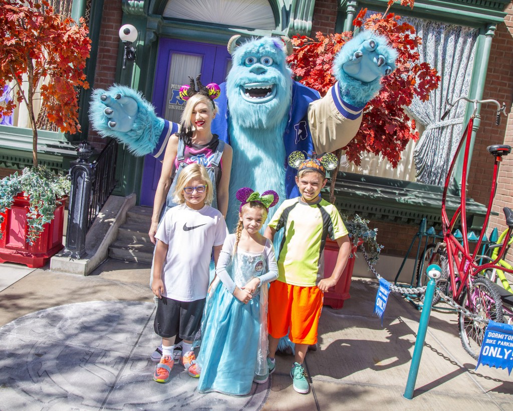 Gwen Stefani Celebrates Halloween Time (and her birthday!) At Disneyland Resort