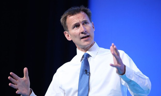 UK Health Secretary Jeremy Hunt