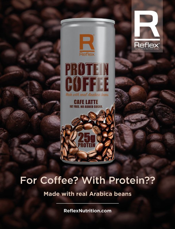 Protein Coffee, in a Can, Ready to Go! (PRNewsFoto/Reflex Nutrition)