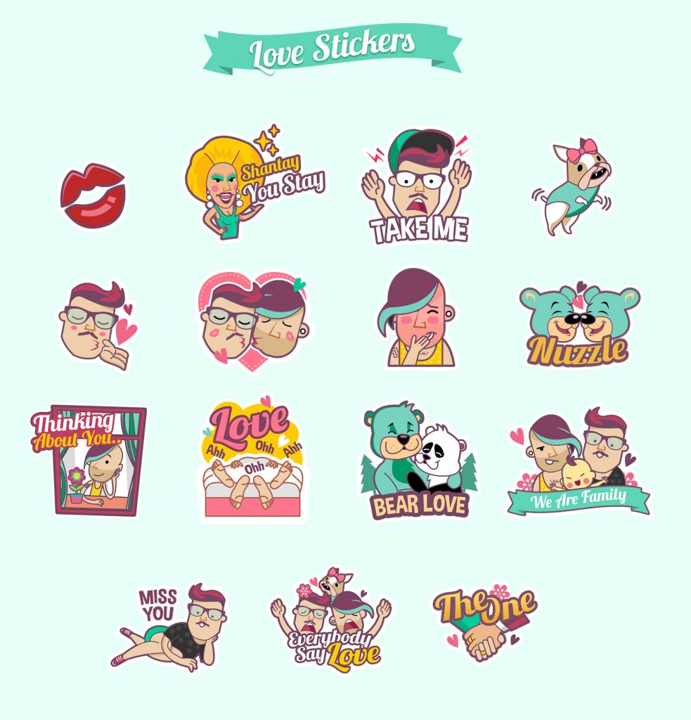 Love-Stickers