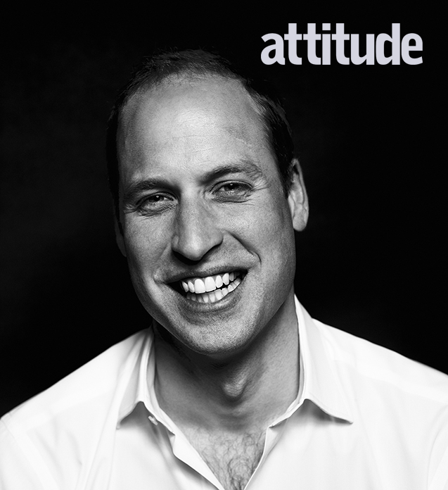 Prince William, shot for Attitude Magazine July 2016