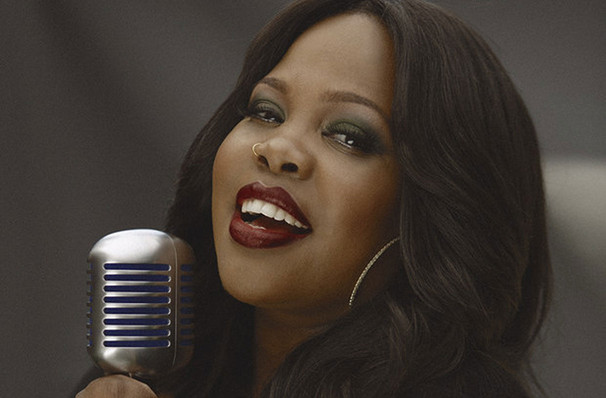 Former "Glee" star Amber Riley.