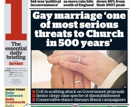The same-sex marriage debate has been a tumultuous one for the Church of England