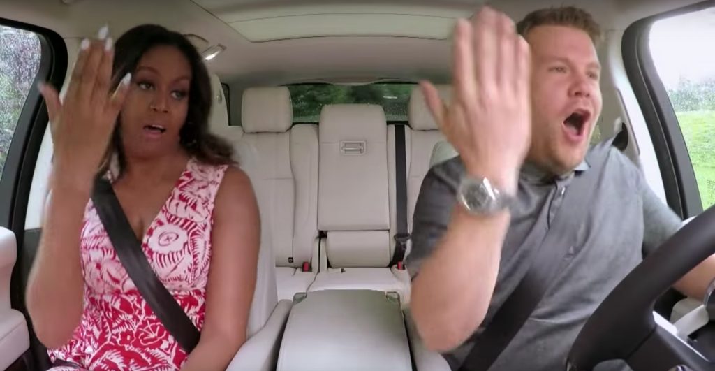 Michelle Obama Carpool 3