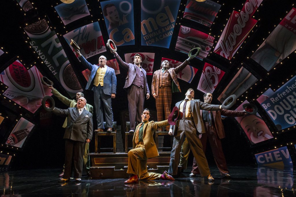 GUYS AND DOLLS, ,Music and lyrics - FRANK LOESSER., Book - JO SWERLING and ABE BURROWS, Director Gordan Greenberg, Choreographer - Carlos Acosta, Designer - Peter MaKintosh, Touring Production, Phonix Theatre, London, June, 2016, Credit: Johan Persson - www.perssonphotography.com /