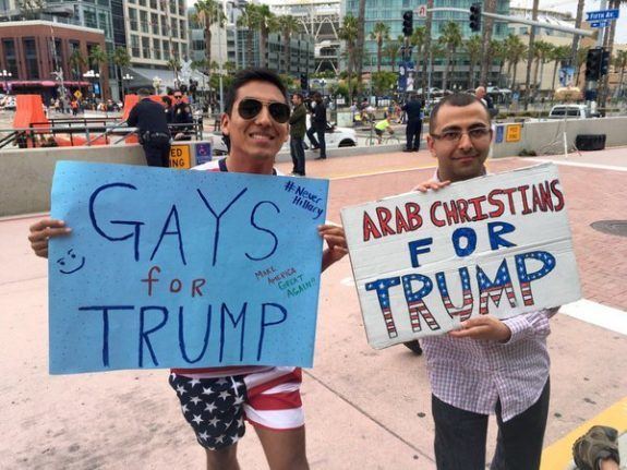 A gay Trump supporter