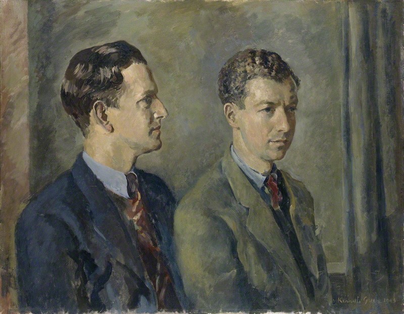 by Kenneth Green, oil on canvas, 1943