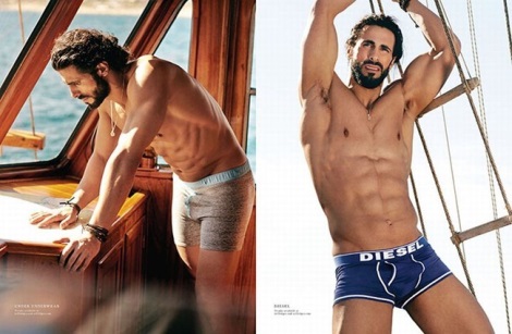 Georgios Parashos for Attitude Magazine Summer Style