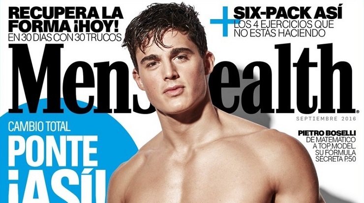 740px x 414px - The world's hottest maths teacher Pietro Boselli makes the cover of Men's  Health Spain - Attitude