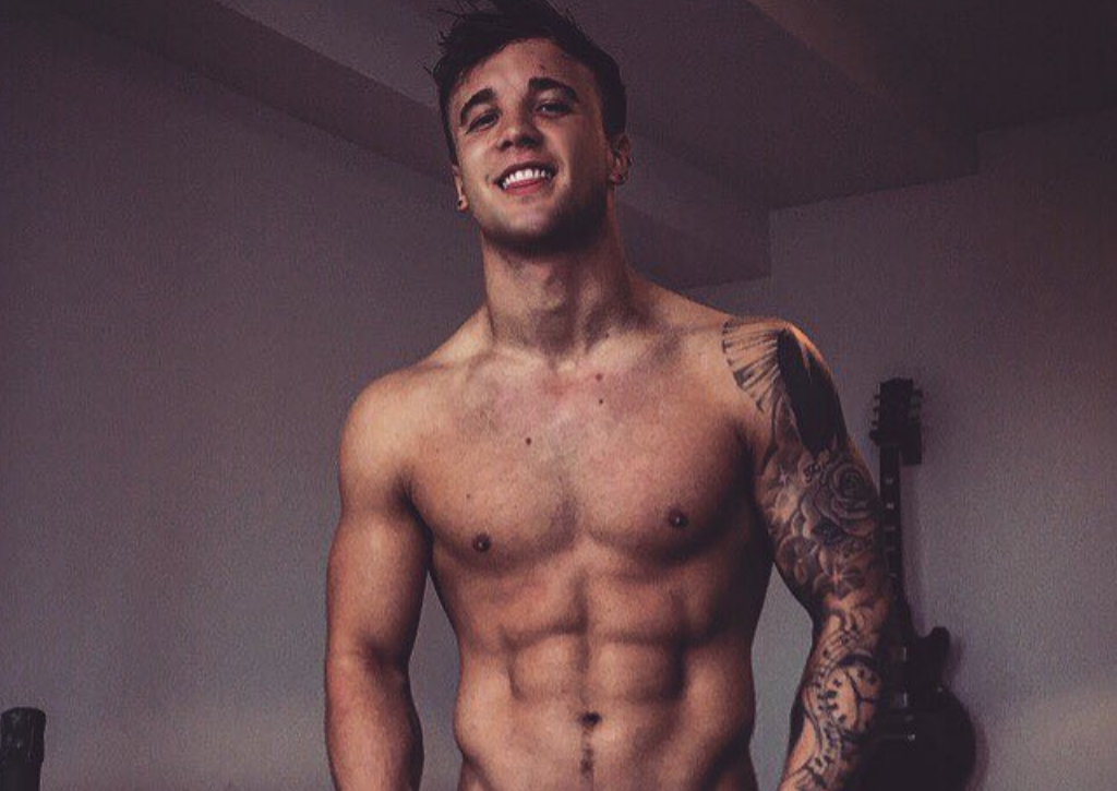 X Factor S Sam Callahan Gets Naked To Greet London Attitude