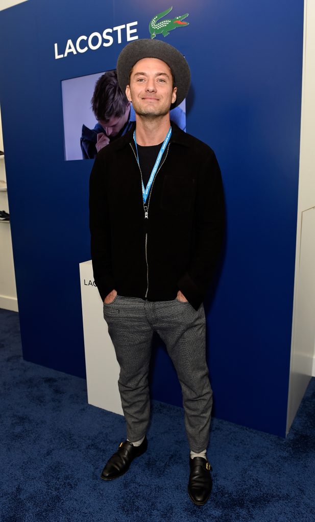 LONDON, ENGLAND - NOVEMBER 20: Jude Law attends the Lacoste VIP Lounge at ATP World Finals 2016 on November 20, 2016 in London, England. Pic credit: Dave Benett