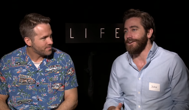 Ryan Reynolds tells Jake Gyllenhaal about his 'big one-er' during NSFW ...