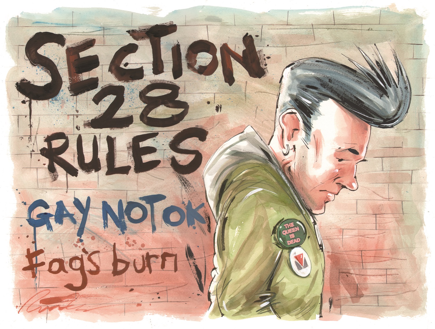 Louis & number 28 - The original meaning behind it: Section 28 in the UK  law