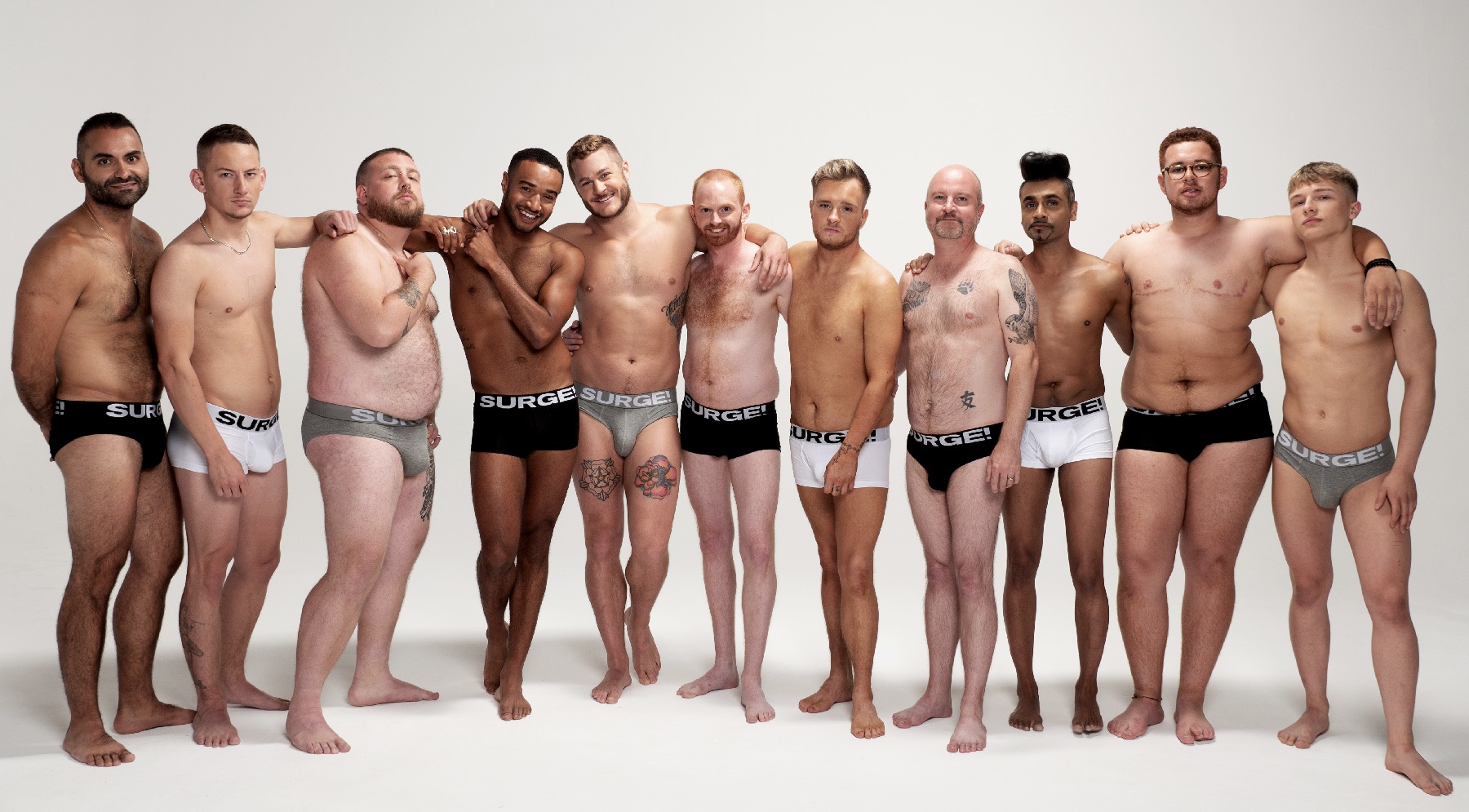 This new underwear brand is celebrating men of all shapes and sizes