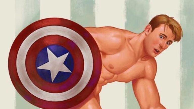 captain America illustration