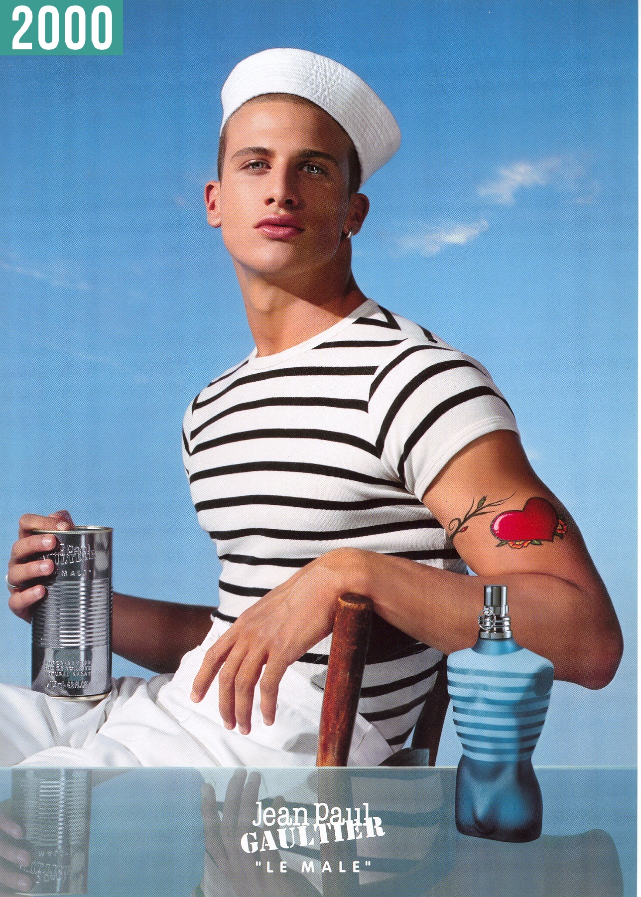 Jean Paul Gaultier Le Male Perfume Ad