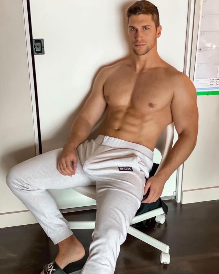 Kyle Hynick puts on an eye-popping display for Box underwear (PICS