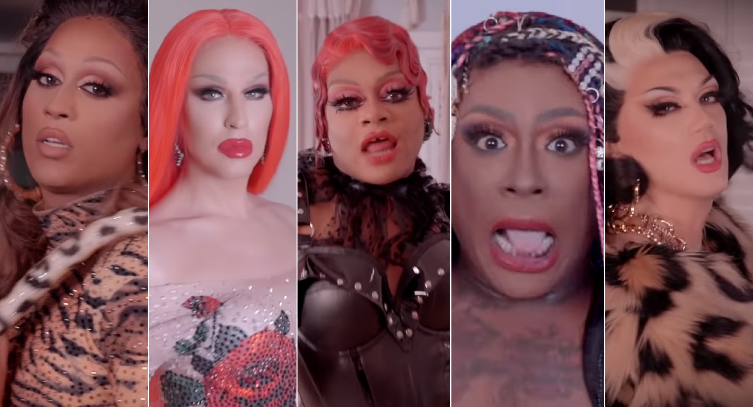 Heidi N Closet enlists Drag Race sisters for WAP parody single GAP photo image