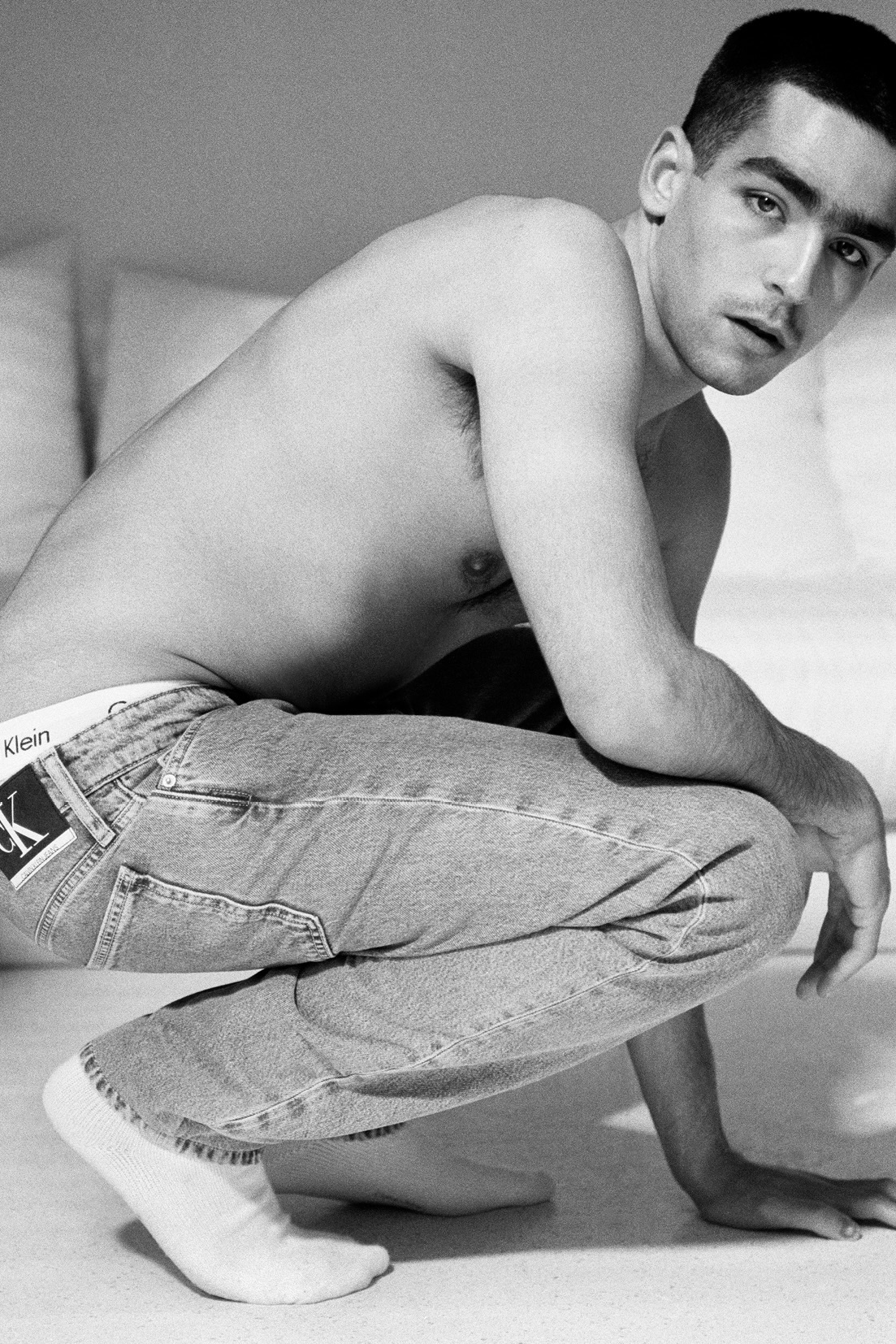 Elite's Omar Ayuso stars in Calvin Klein Underwear Pride campaign - Attitude