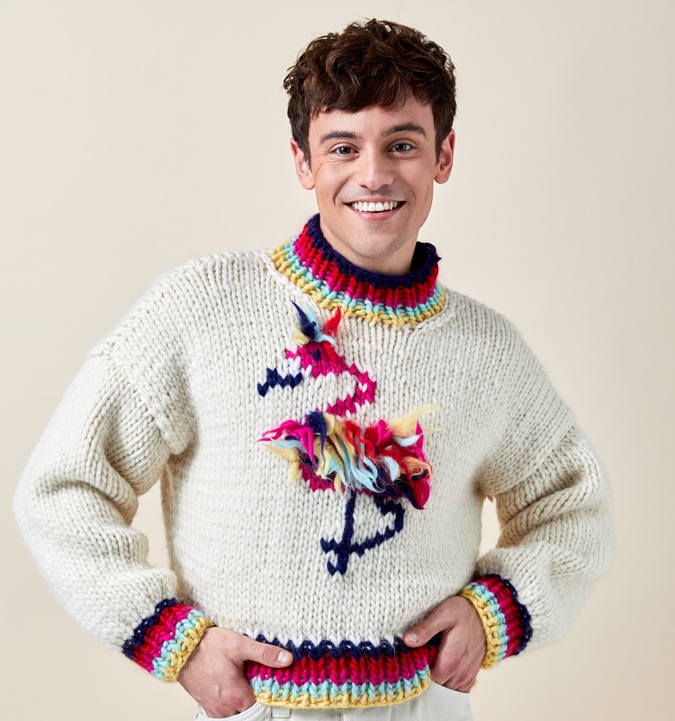 Tom Daley s First ever Knitwear Collection In Five Adorable Pictures Tom Daley s First ever Knitwear Collection In Five Adorable Pictures