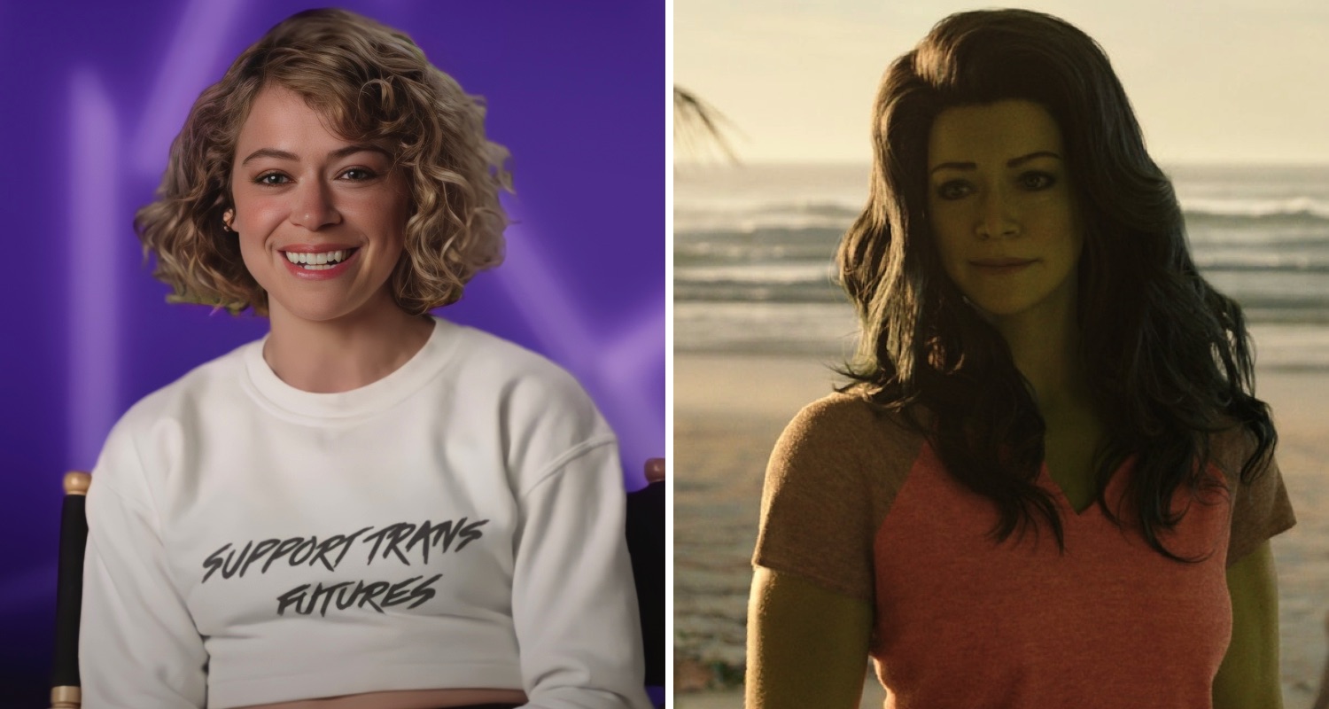 Fans praise She Hulk's Tatiana Maslany for trans support: 'you couldn't ask  for a better LGBTQ ally' - Attitude